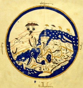 al-idrisi, mappa