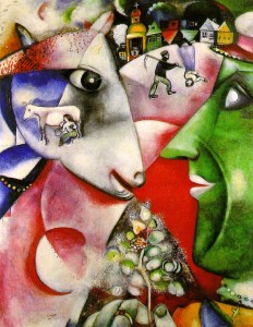 Marc Chagall - Io e il mio paese (1911)